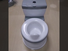 Geslachtsneutrale baby-potty toilet met schattige cartoon ontwerp Bulk verpakking 4pcs/karton