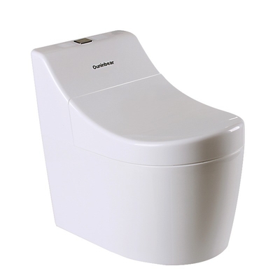Witte baby-potty toiletwieg met toilettrainer