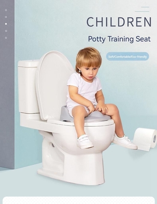 Eco-vriendelijke badkamer Baby toiletstoel voor kinderen Potty training zacht PU materiaal