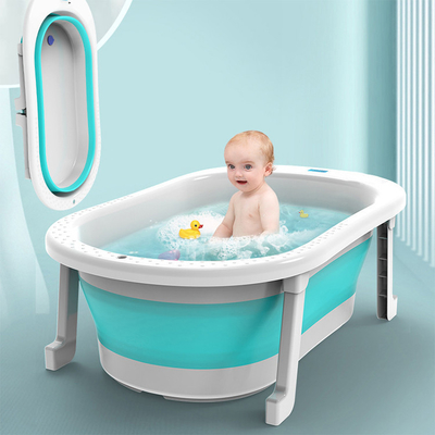 OEM/ODM Opvouwbare babybad met temperatuur sensor Veilig en stabiel