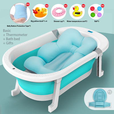 OEM/ODM Opvouwbare babybad met temperatuur sensor Veilig en stabiel