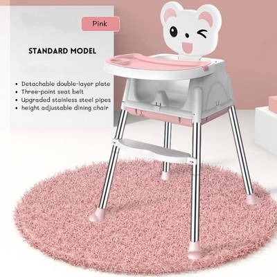 3 in 1 multifunctionele hoge stoel baby eettafel stoel 92*65*65cm