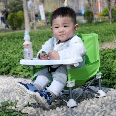 CPC-certificaat Baby Dinner Chair vouwbare peuter eetstoel voor thuis / reizen
