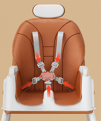 EN71 Certificaat Baby Dinner Chair Multifunktioneel Opvouwbaar Baby Feeding Chair