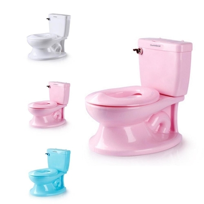 Solid Blue White Pink Baby Toilet Potty Trainer met EN71-testcertificering