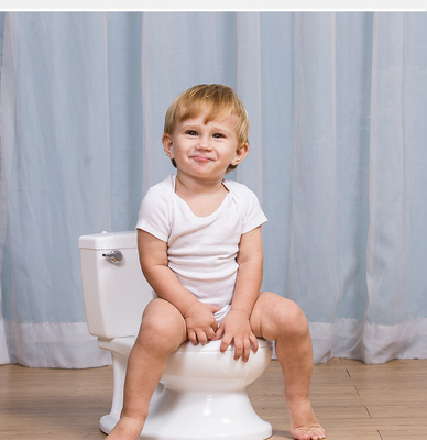 Solid Blue White Pink Baby Toilet Potty Trainer met EN71-testcertificering