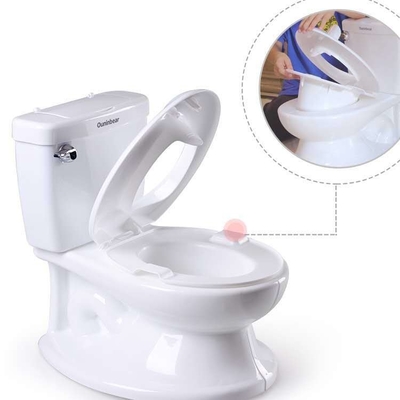 Aanpasbaar wit gedrukt babytreiningspottoilet met EN71-test voor babytreiningen