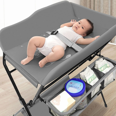 Oxford Stof En SUS Pipe Baby Verwisseling Tafel Voor Kinderen 0-3 Jaar Eco-vriendelijk