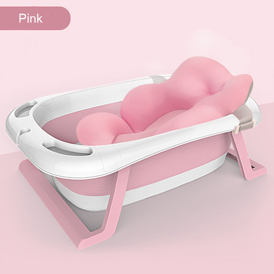 Opvouwbare grootte 79*7cm Roze babybad voor pasgeborenen OEM/ODM ondersteuning