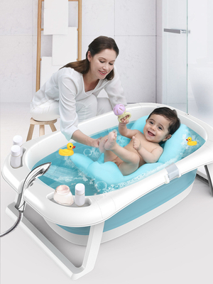 BPA-vrij opvouwbaar plastic babybad Comfortabel kinderbad