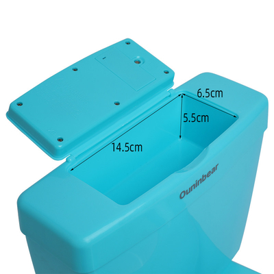 Eco-vriendelijk Blauw Roze Wit Baby Potty Toilet met Custom Logo voor Effectieve Potty Training