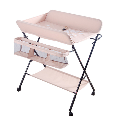 Ouninbear Draagbare vouwbare luier wissel tafel met opslag en draagbare kinderbed