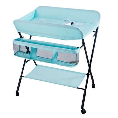 Ouninbear Draagbare vouwbare luier wissel tafel met opslag en draagbare kinderbed