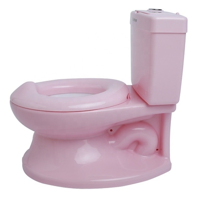 Roze plastic babypot toilet EN71 gecertificeerd puur kleurontwerp Custom logo beschikbaar