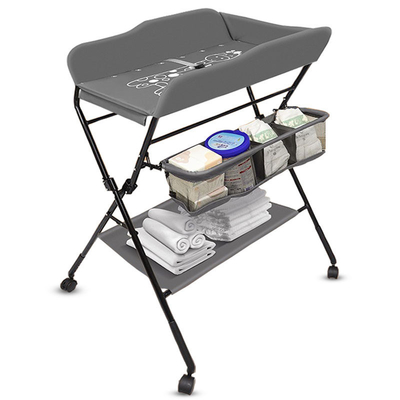 Verscheidene functies Draagbare luier wisselstation Baby Care Desk 75*65*95cm