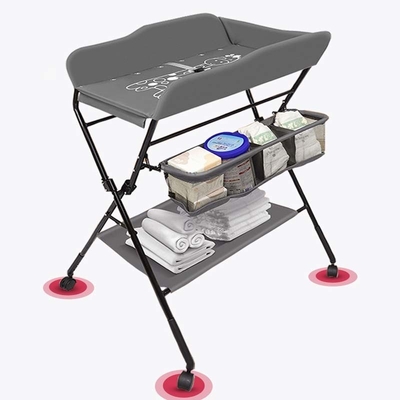Verscheidene functies Draagbare luier wisselstation Baby Care Desk 75*65*95cm