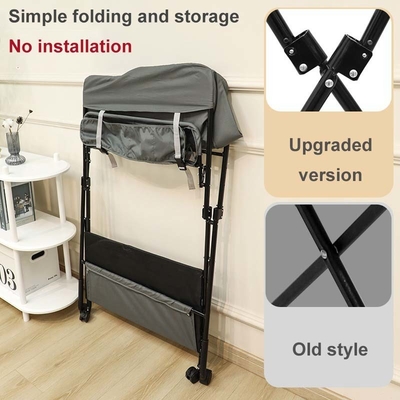 Verstelbaar in hoogte multifunctioneel kleedstation voor baby's en kleedtafel voor pasgeborenen