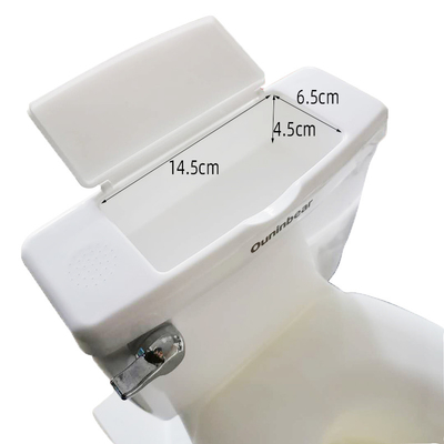 Aanpasbaar wit gedrukt babytreiningspottoilet met EN71-test voor babytreiningen