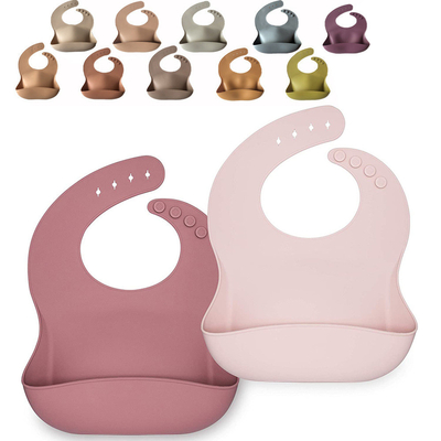Gepersonaliseerde zachte waterdichte baby-silicon-bibbel met EN71-certificaat