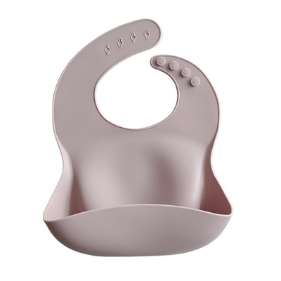 Baby siliconen biben met knop sluiting