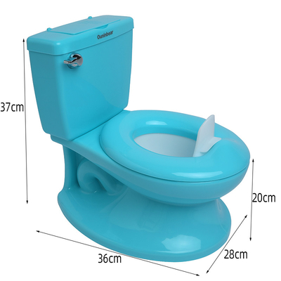 Eco-vriendelijk Blauw Roze Wit Baby Potty Toilet met Custom Logo voor Effectieve Potty Training
