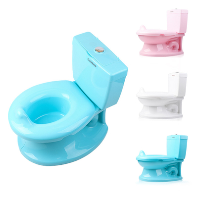 EN71 Gecertificeerde baby toiletpot Custom logo geaccepteerd Blauw Roze Wit Zuiver Kleur Toilet Trainer