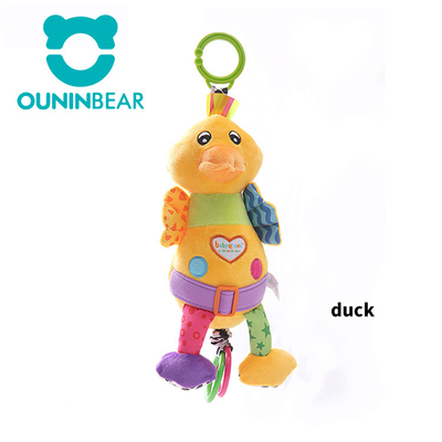 Custom logo gevulde pluis speelgoed hangende gevulde dieren Modieus
