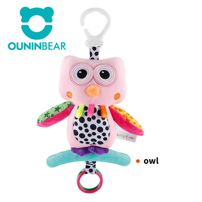 Unisex Kinderscadeau Plush Gevulde Dieren Muziek Praten Plush Speelgoed Aanpassen Logo