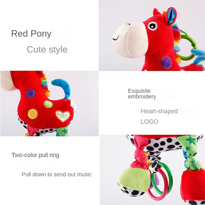 Unisex Kinderscadeau Plush Gevulde Dieren Muziek Praten Plush Speelgoed Aanpassen Logo