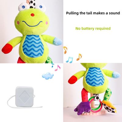 Unisex Kinderscadeau Plush Gevulde Dieren Muziek Praten Plush Speelgoed Aanpassen Logo
