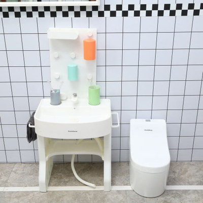 2-4 jarige baby wasbak met batterij en elektrische pomp
