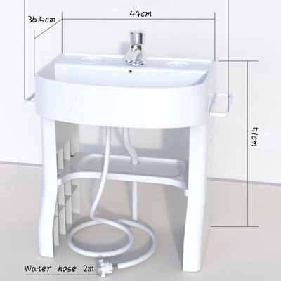 Aanpasbaar Staand Plastic Handwasbecken Badkamer Mini Wasbecken Voor Kinderen