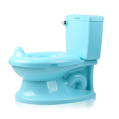 Custom Logo Print Blauw Baby Potty Toilet met EN71-gecertificeerde materialen