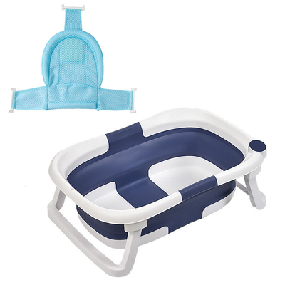 Draagbare opvouwbare babybad set hoge temperatuur bestand karton afdruk