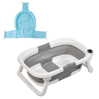 Draagbare opvouwbare babybad set hoge temperatuur bestand karton afdruk