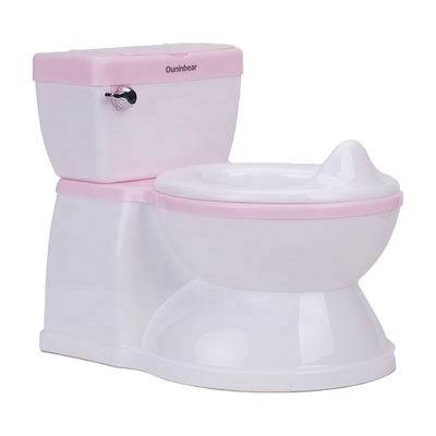 Geprinte, milieuvriendelijke, zachte baby-toiletstoelpot EN71 Gecertificeerd voor baby's Gepersonaliseerd logo geaccepteerd