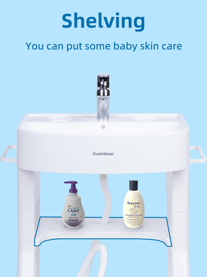 OEM / ODM Baby Wasbak Met Stand Kinderen Handreiniging Wasbak Populaire sanitaire producten