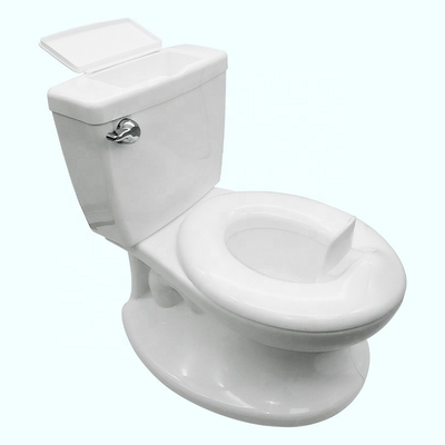 Printed Eco-friendly Pink/White/Blue Baby Potty Training Toilet met EN-71 certificaat