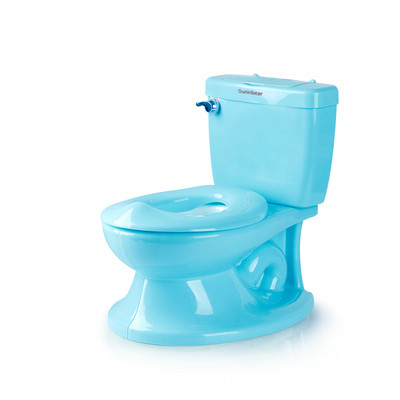 Printed Eco-friendly Pink/White/Blue Baby Potty Training Toilet met EN-71 certificaat
