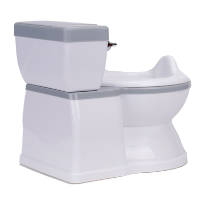 Grijze Eco Friendly Baby Potty Toilet EN-71 Gecertificeerde trainingsstoel met aangepast logo