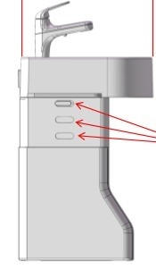 Handbekken Baby wasbak bad met 3pcs AA batterij Geschikt voor 1-5 jaar oud Kinders simulatie wasbak