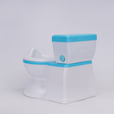 Geprinte plastic babypotje stoel voor supermarkten alle seizoenen badkamer trainingsstoel met schattige ontwerp