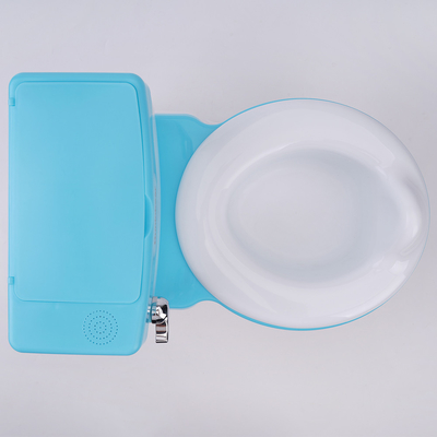 Geprinte plastic babypotje stoel voor supermarkten alle seizoenen badkamer trainingsstoel met schattige ontwerp