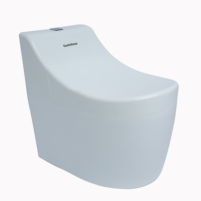 Witte Cradle Style Baby Potty Toilet met Print Pattern Accepteert OEM EN71 Test Gecertificeerd