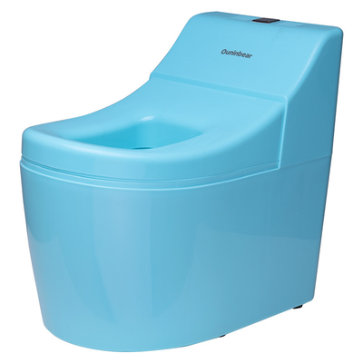 Blauwe plastic poesje trainer voor baby's Custom logo aanvaard EN71 gecertificeerd