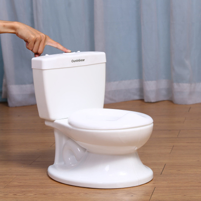 PP-baby-potty-toiletstoel met aangepast logo-ontwerp EN-71-gecertificeerd lichtgewicht voor kinderen