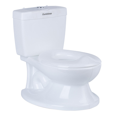 PP-babypottoilet met aangepast logo EN-71 Gecertificeerd simulatieontwerp voor gemakkelijke training