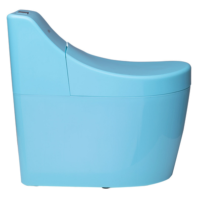 Blauw toilet babystoel trainer met geluid en LED licht voor 8M-6Year oud kinderen