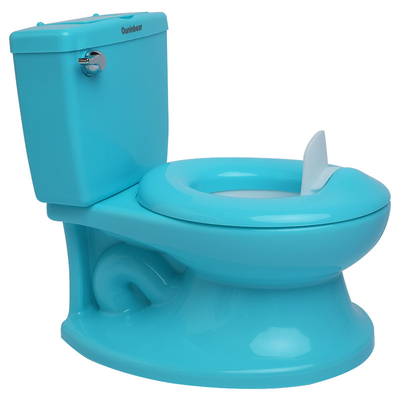 Vast plastic babypotje trainingsstoel Wit Blauw Roze EN-71 gecertificeerd