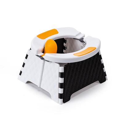 18kg Wit Oranje Grijze Dieren Patroon Baby Potty Toilet met Customized Logo